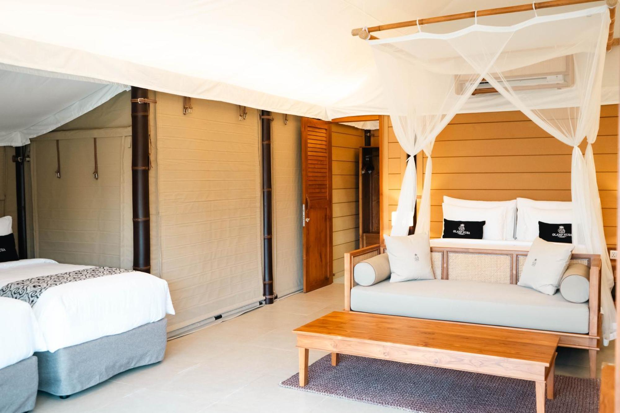 Luxe tent Glamp Nusa Nusa Dua (Bali)